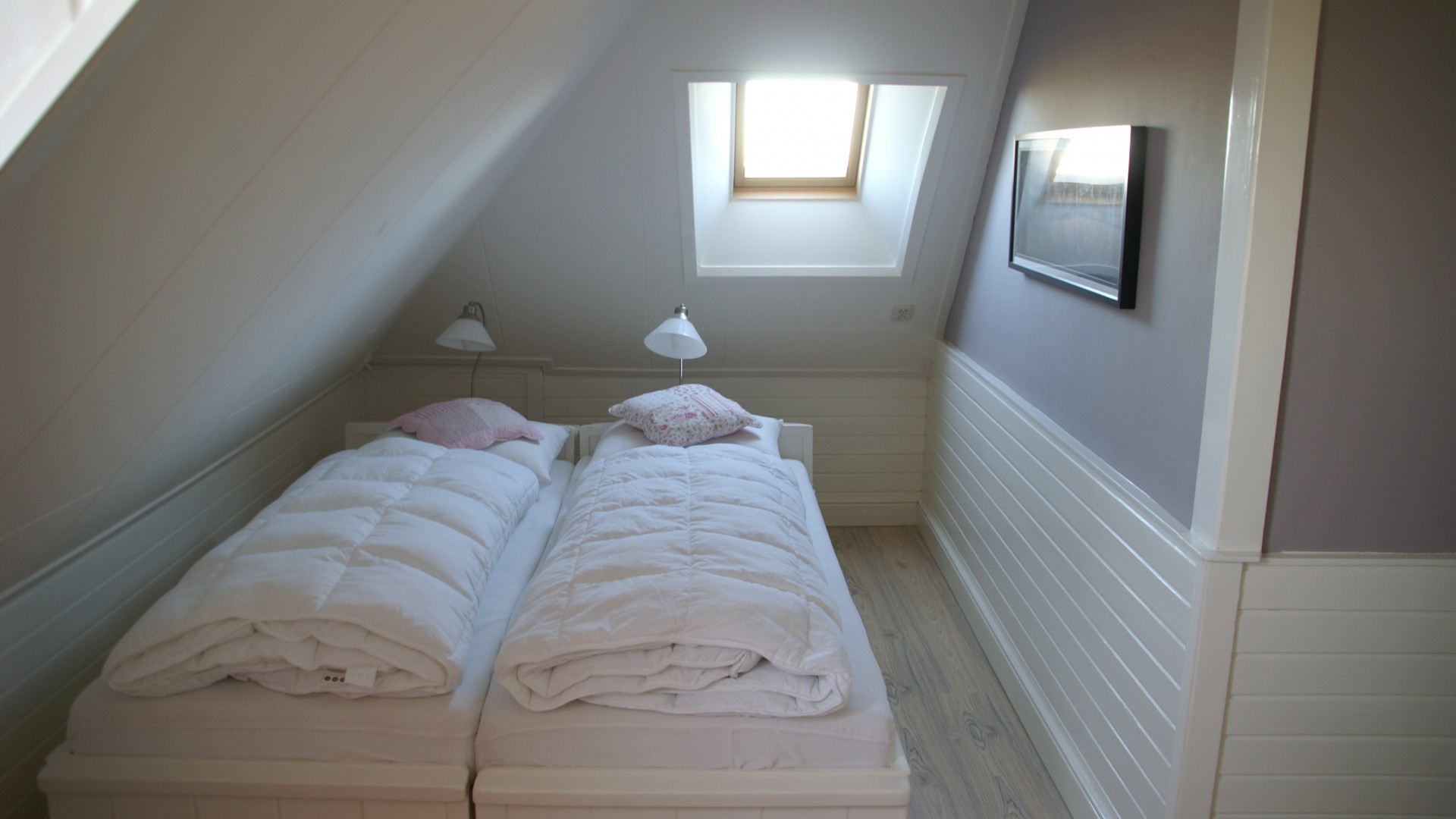 Strandhuis appartement grote slaapkamer