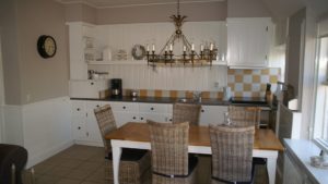 Strandhuis appartement keuken