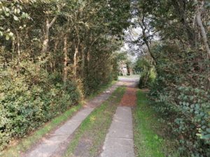 Toegangsweg Parkeerplaats